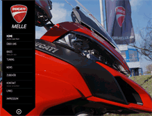 Tablet Screenshot of ducati-melle.de